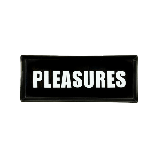 Pleasures Ceramic Tray | Black