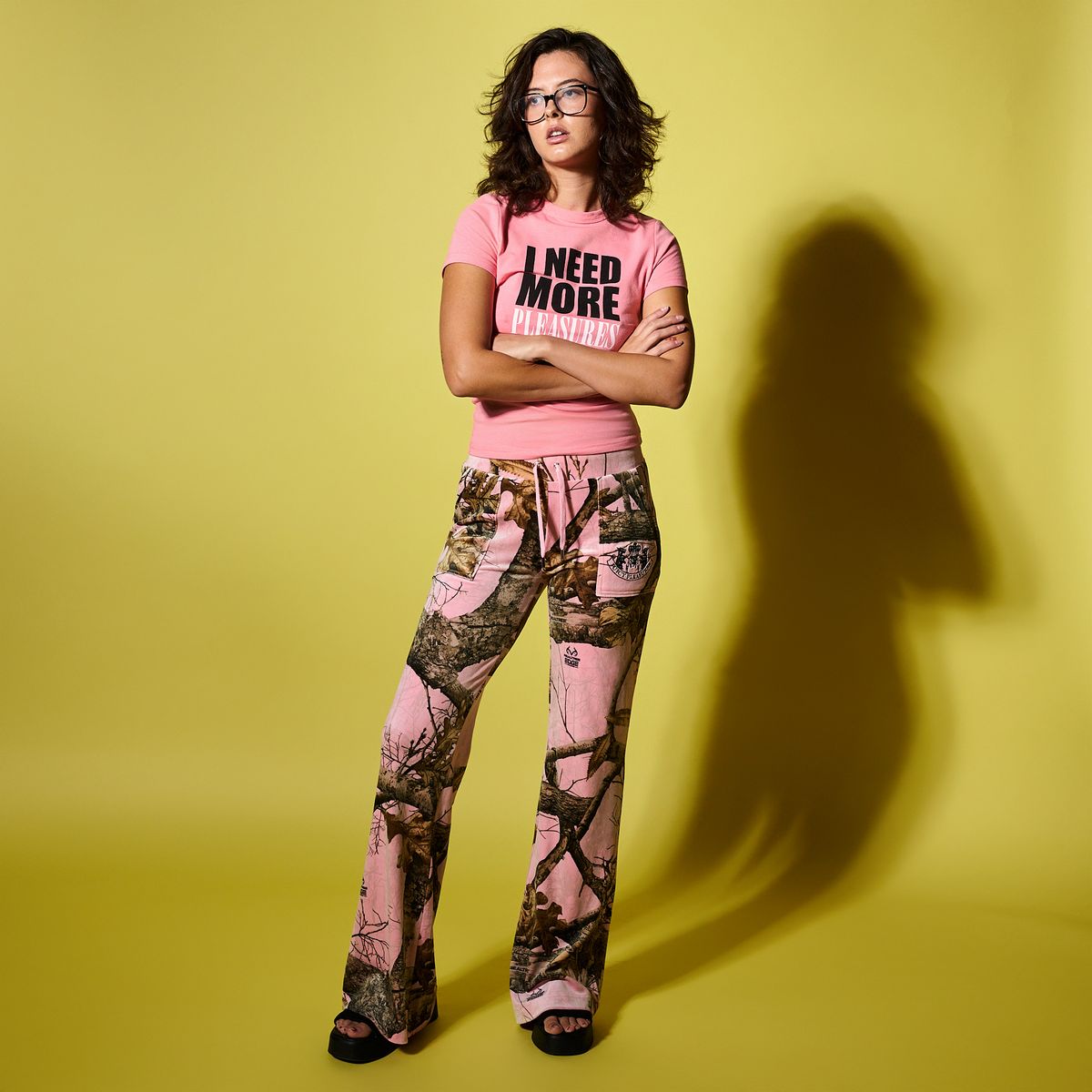 PLEASURES x Juicy Couture Realtree Velour Layla Track Pants