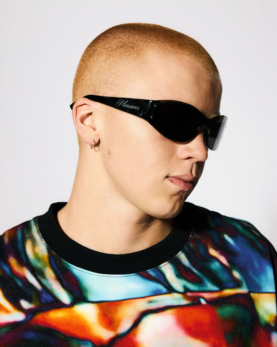 PLEASURES x AKILA Bona Wrap Sunglasses