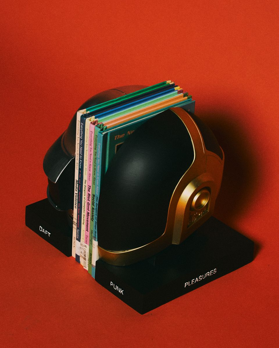 PLEASURES x Daft Punk Helmets Bookend