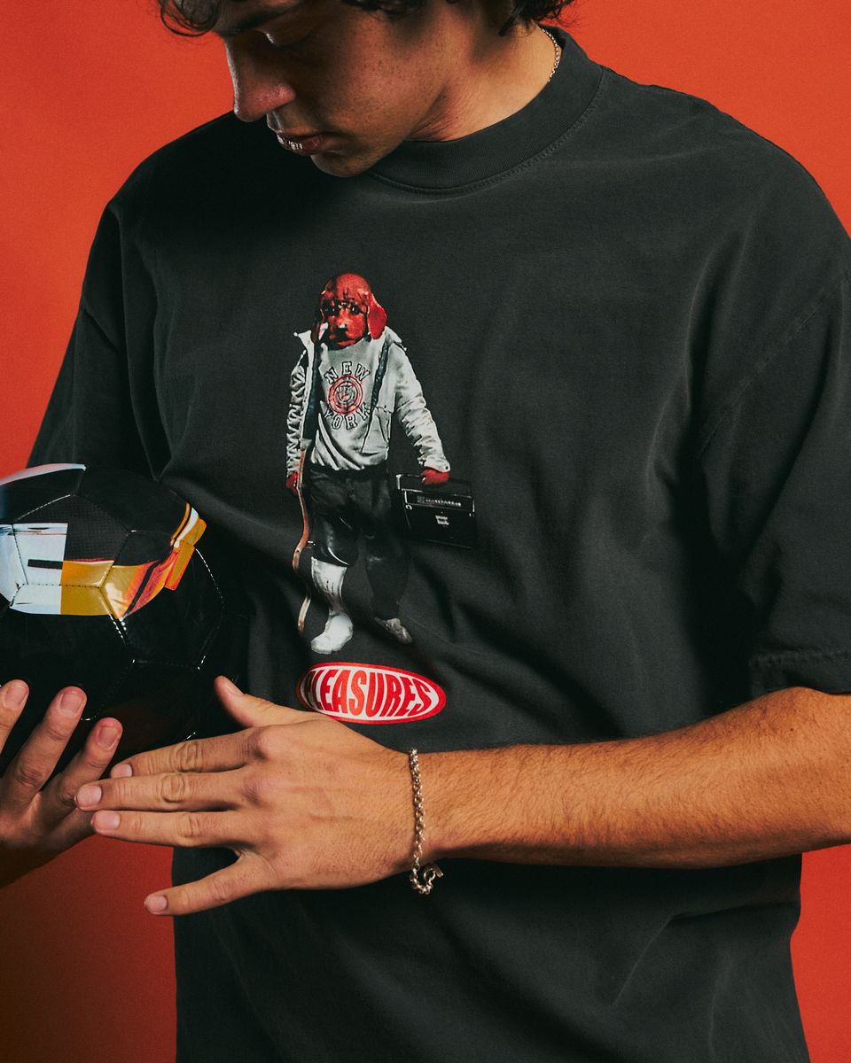 PLEASURES x Daft Punk Da Funk T-Shirt