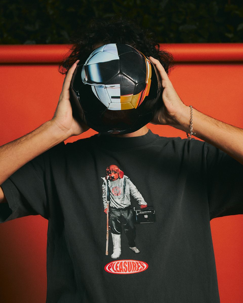 PLEASURES x Daft Punk Da Funk T-Shirt
