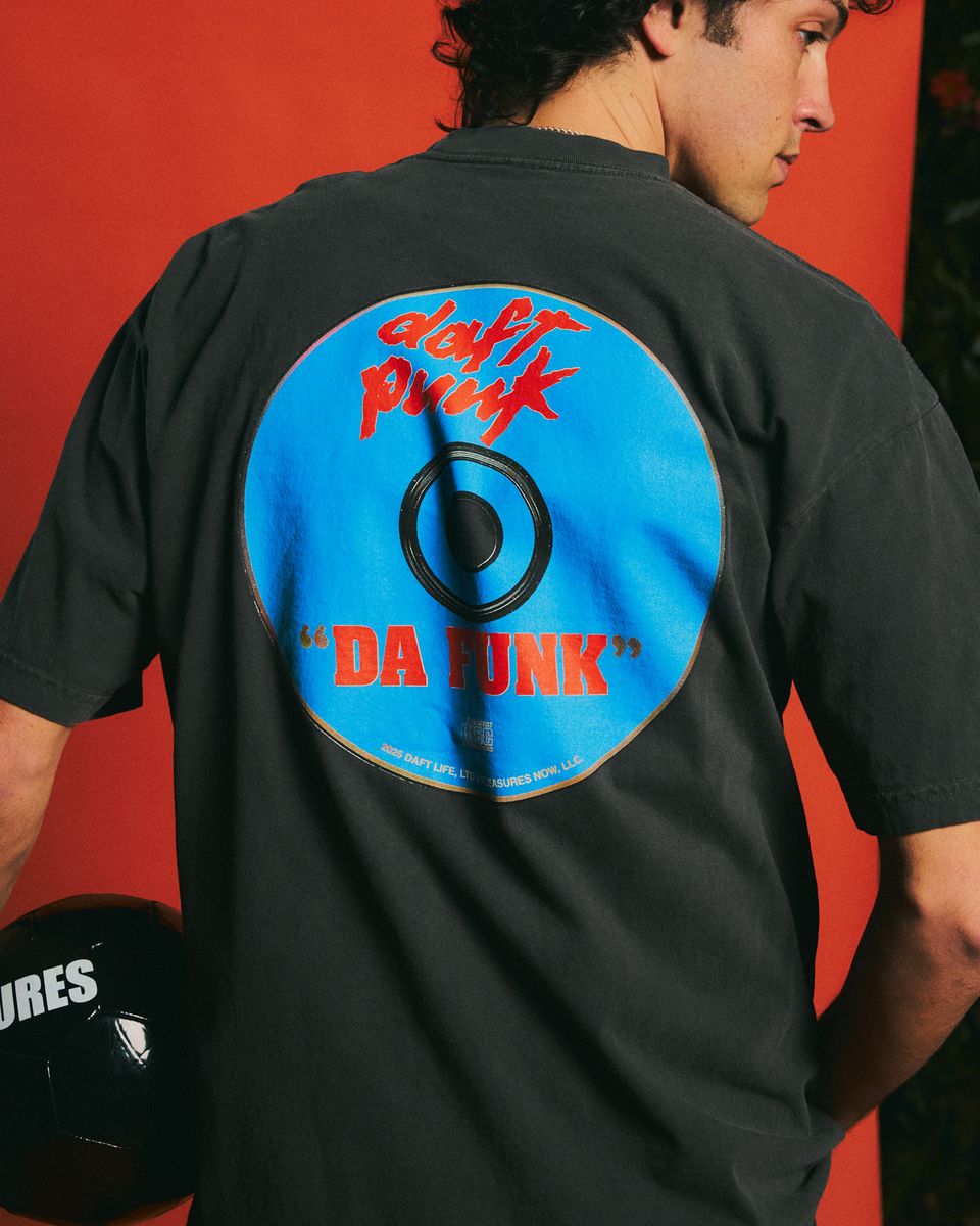 PLEASURES x Daft Punk Da Funk T-Shirt