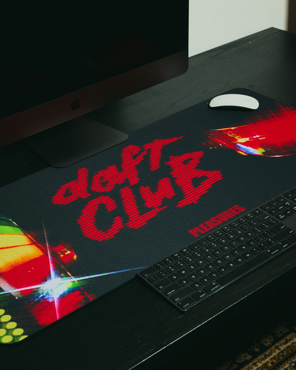 PLEASURES x Daft Punk Daft Club Gaming Pad