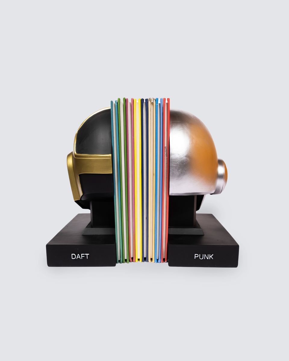 PLEASURES x Daft Punk Helmets Bookend