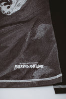 Fucking Awesome Better Half LS Tee | Black AOP