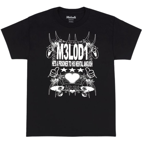 EC Melodi Mental Anguish Tee Black
