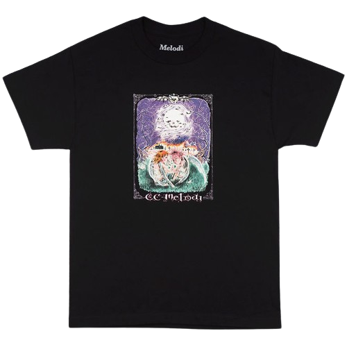 EC Melodi Cemetery Tee Black
