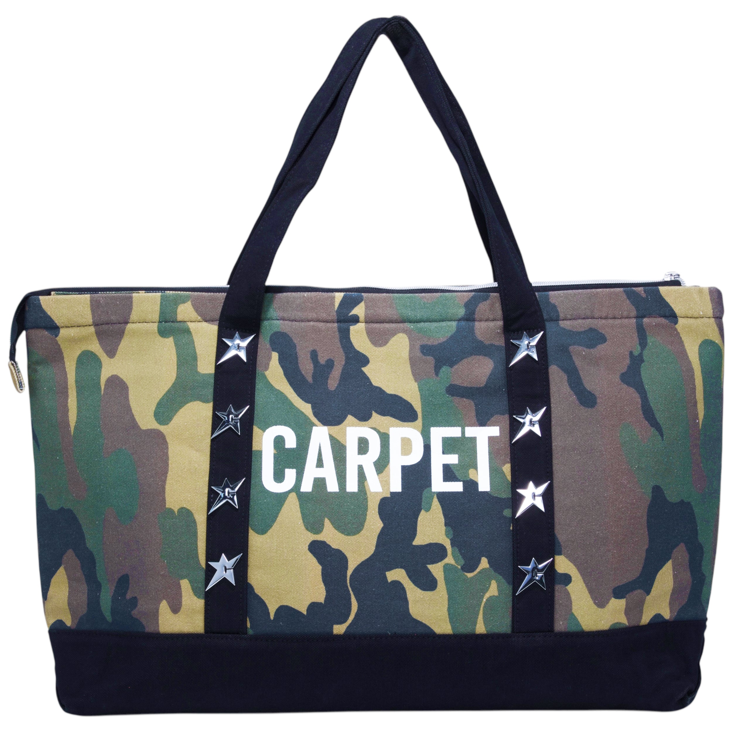 Carpet Rivet Camo Tote Bag