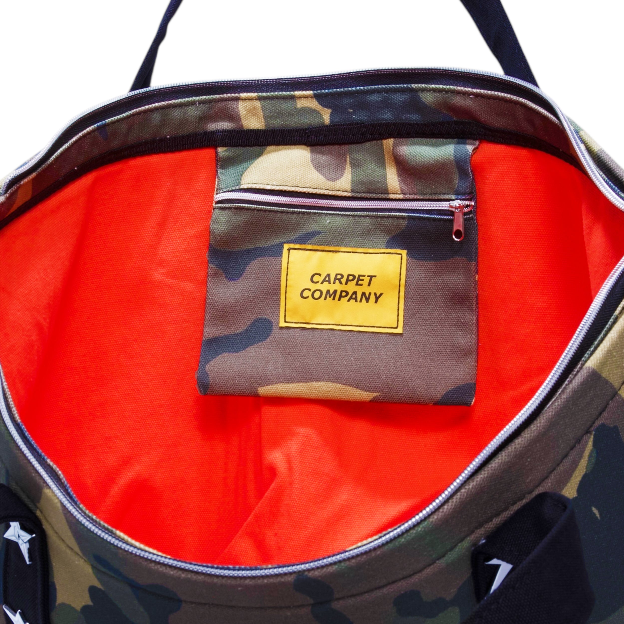 Carpet Rivet Camo Tote Bag