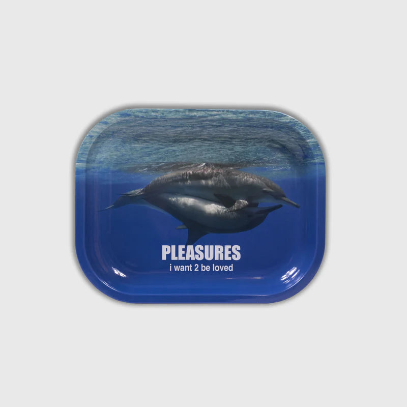 PLEASURES Dolphins Metal Tray