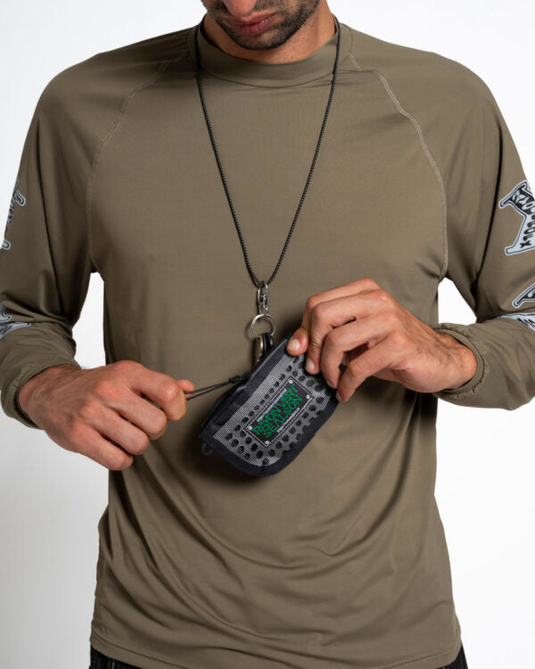 Sealson & Rayon Vert Mesh Wallet