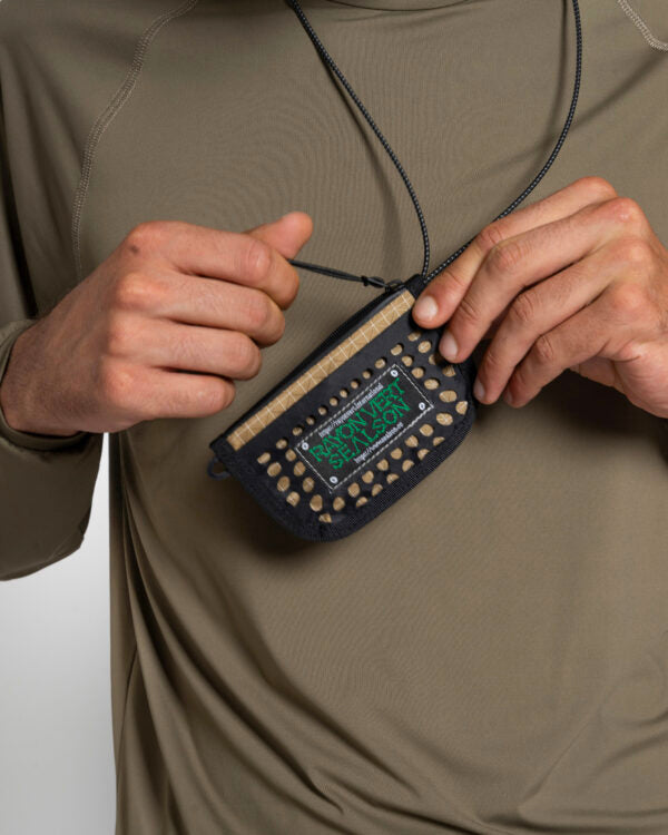 Sealson & Rayon Vert Mesh Wallet