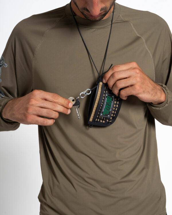 Sealson & Rayon Vert Mesh Wallet