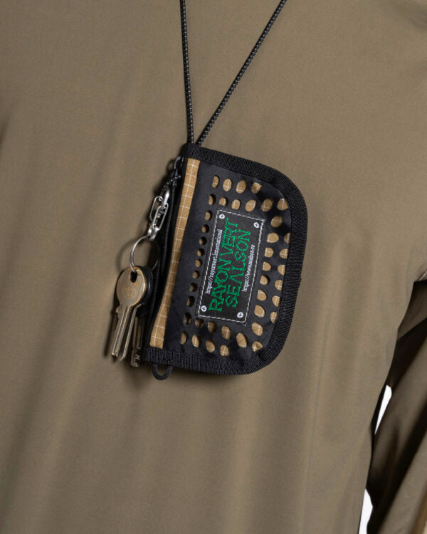 Sealson & Rayon Vert Mesh Wallet