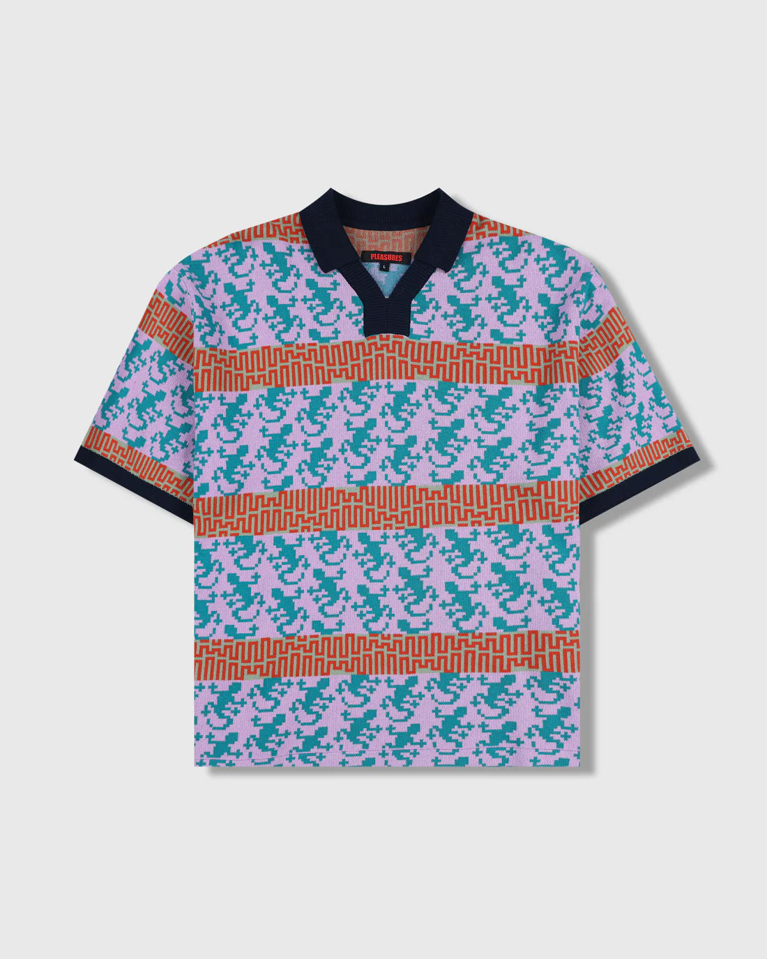PLEASURES Gecko Jacquard Polo