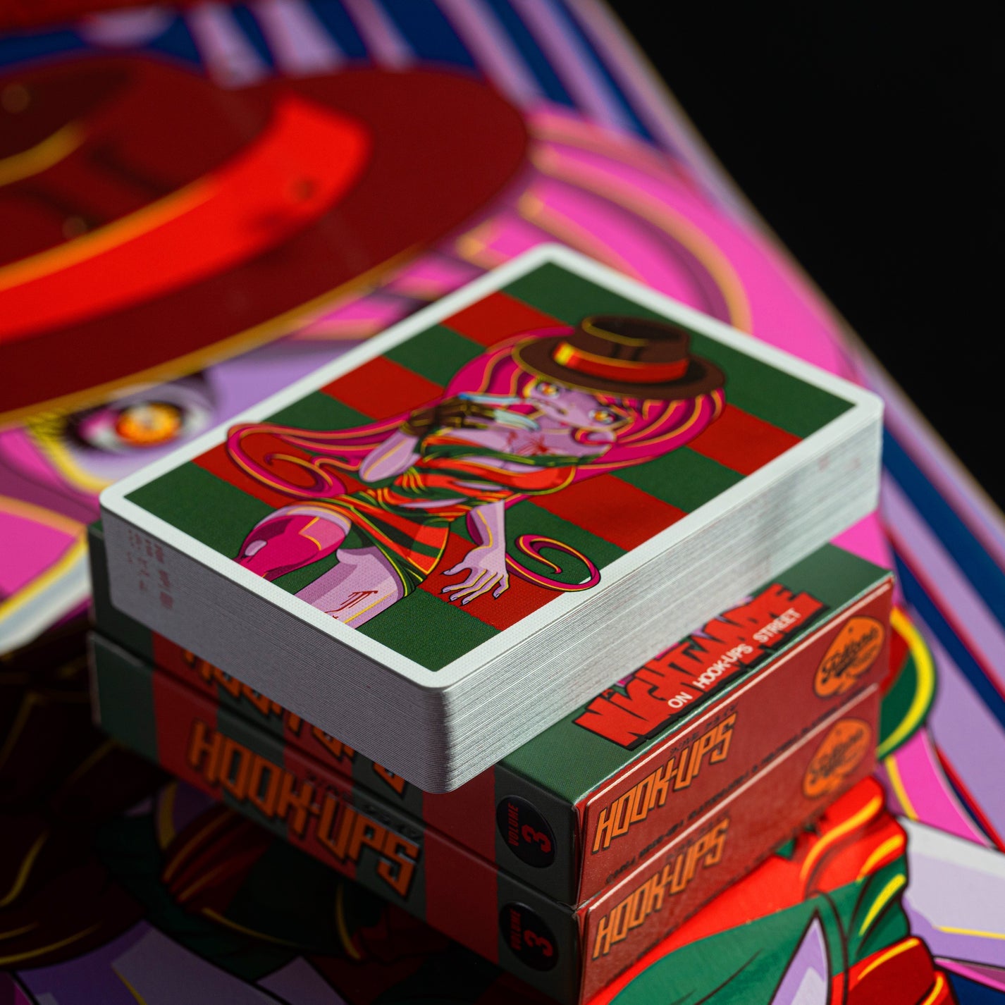 Nightmare on Hook-ups Street Playing Cards