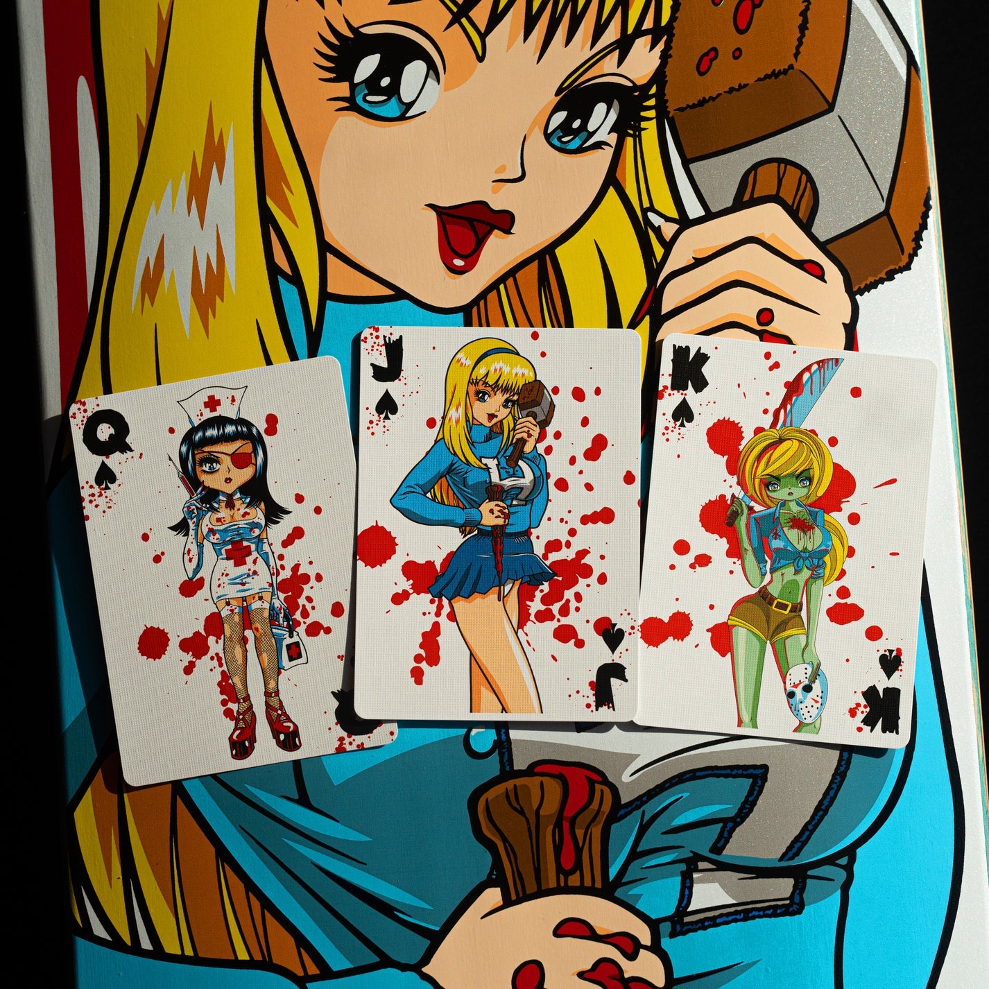 Nightmare on Hook-ups Street Playing Cards