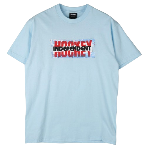 Hockey x Independent Decal Tee | Baby Blu