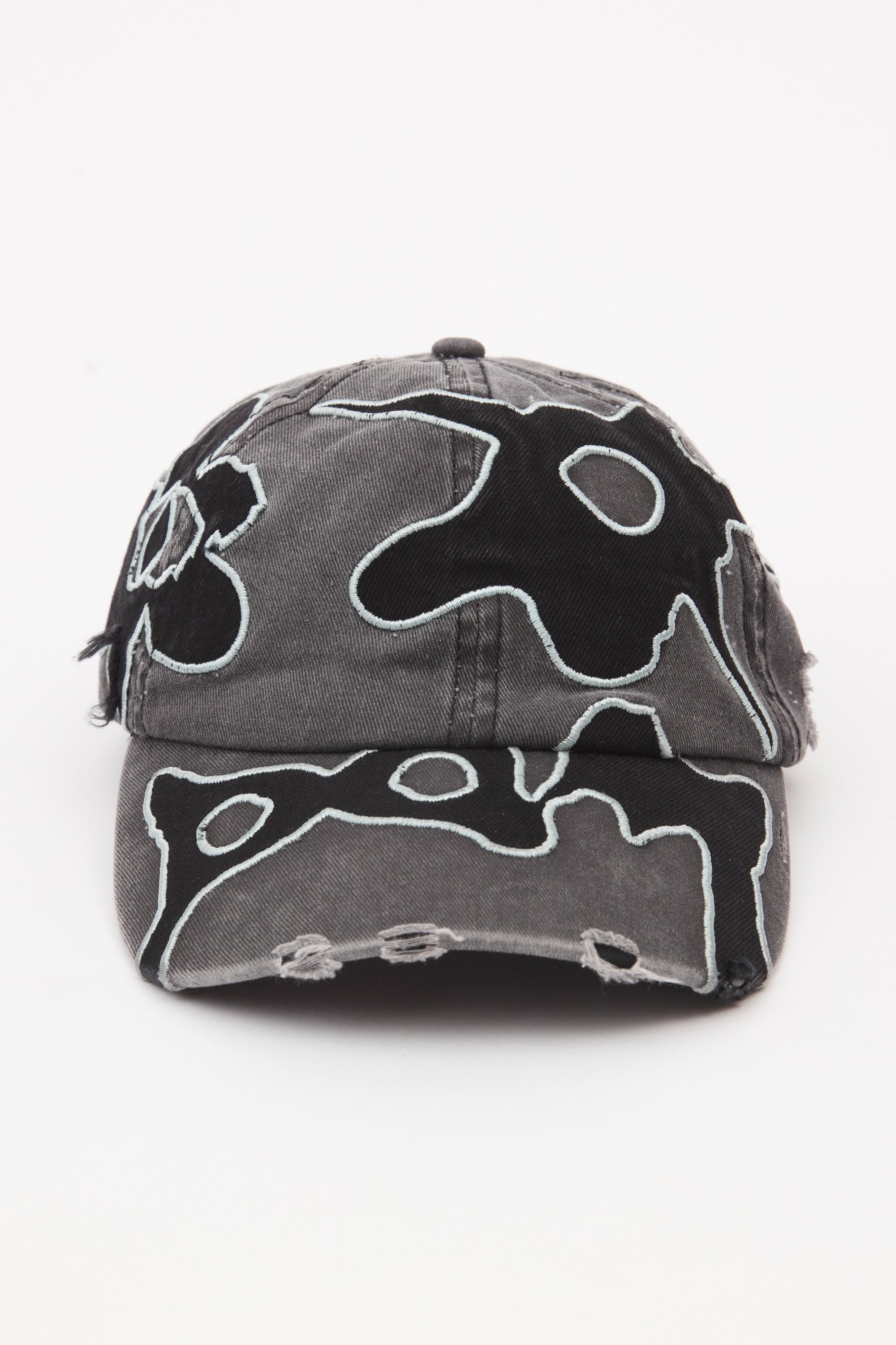 PAM Locke Denim Applique Baseball Cap