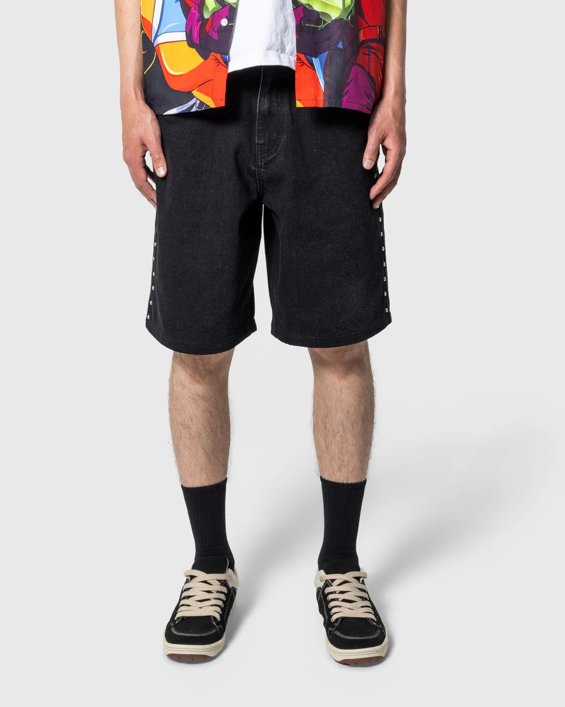 PLEASURES x Daft Punk Lucky Studded Jorts