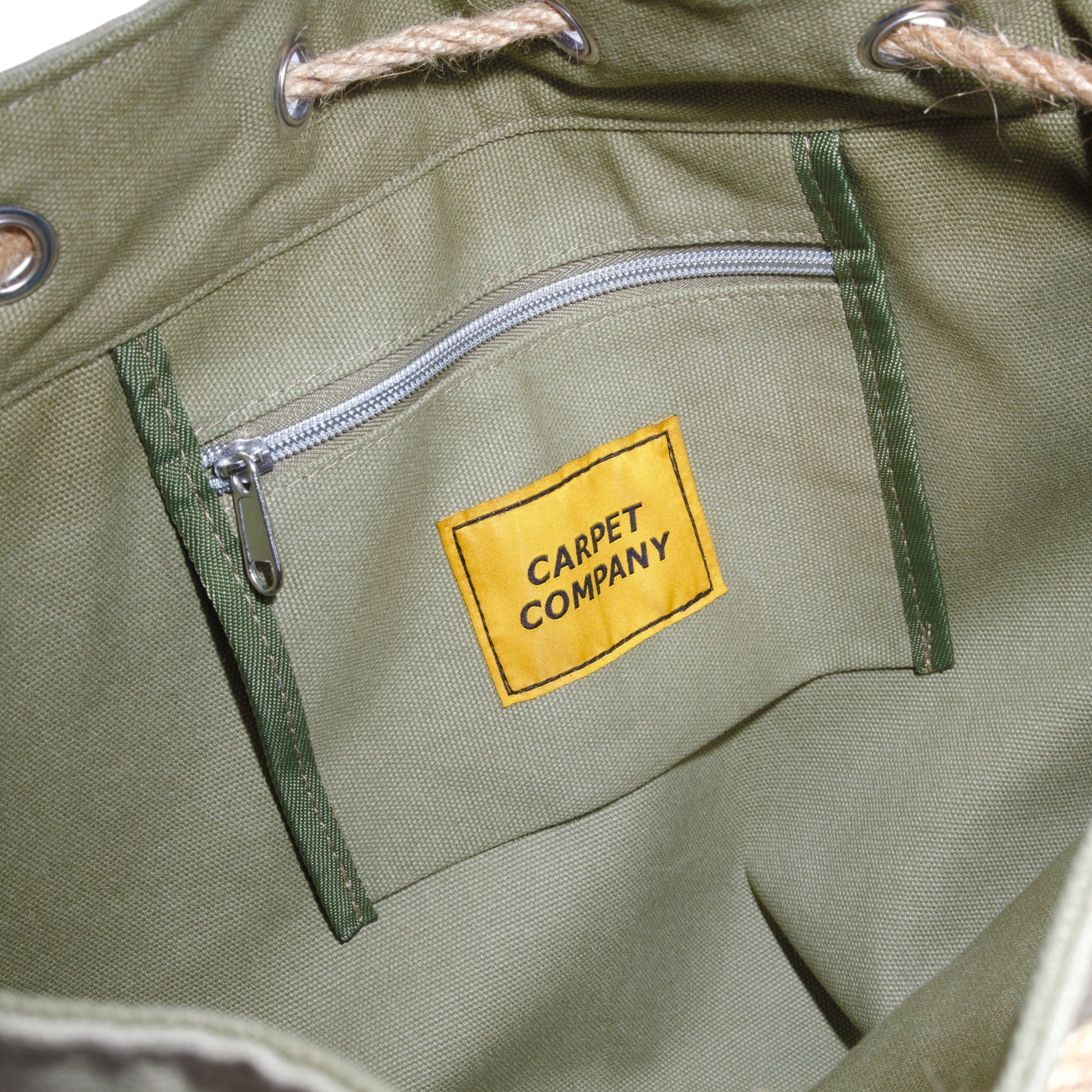 Carpet Canvas Laundry Bag