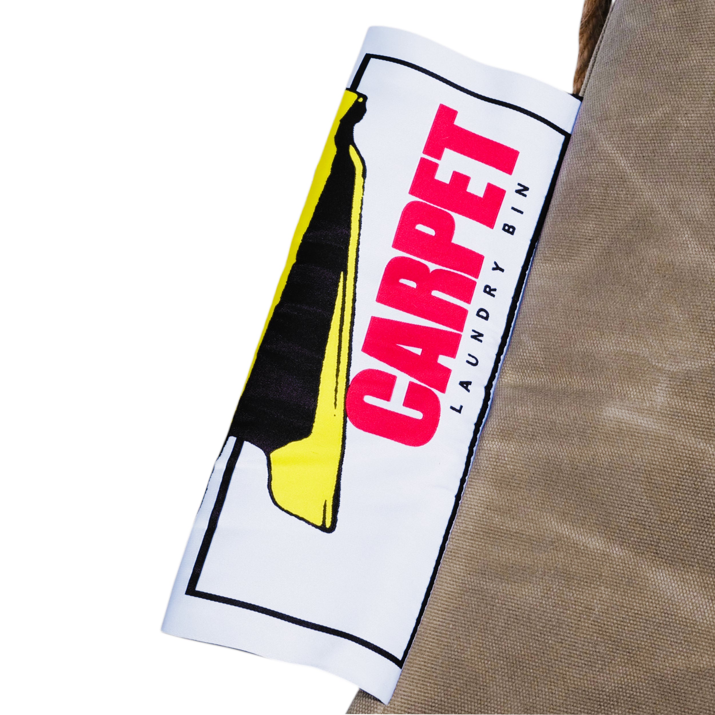 Carpet Canvas Laundry Bag