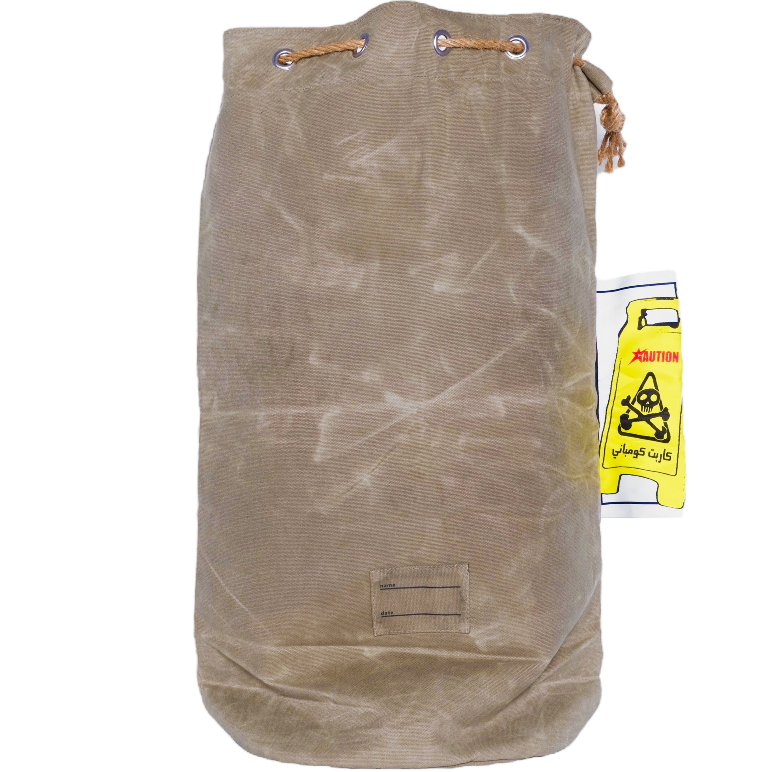 Carpet Canvas Laundry Bag