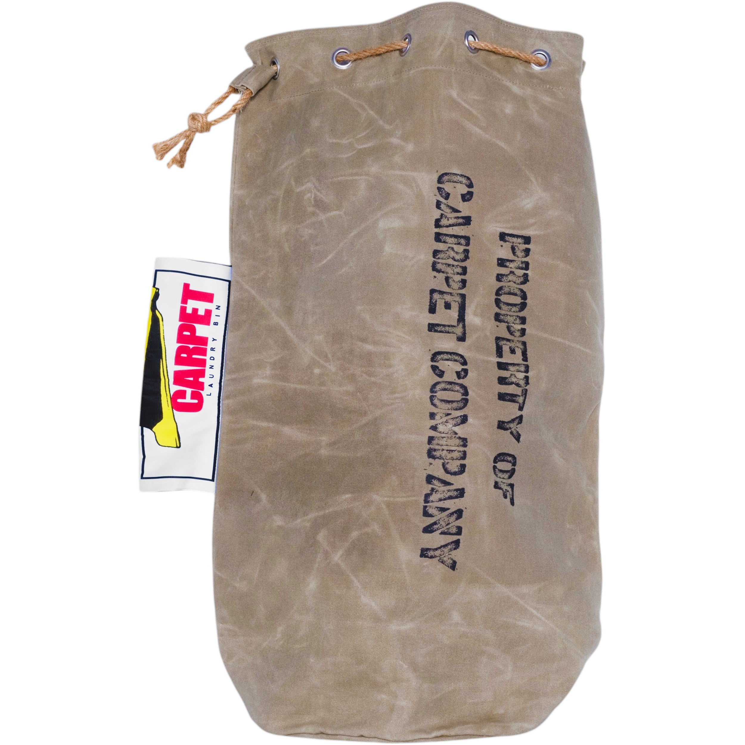 Carpet Canvas Laundry Bag