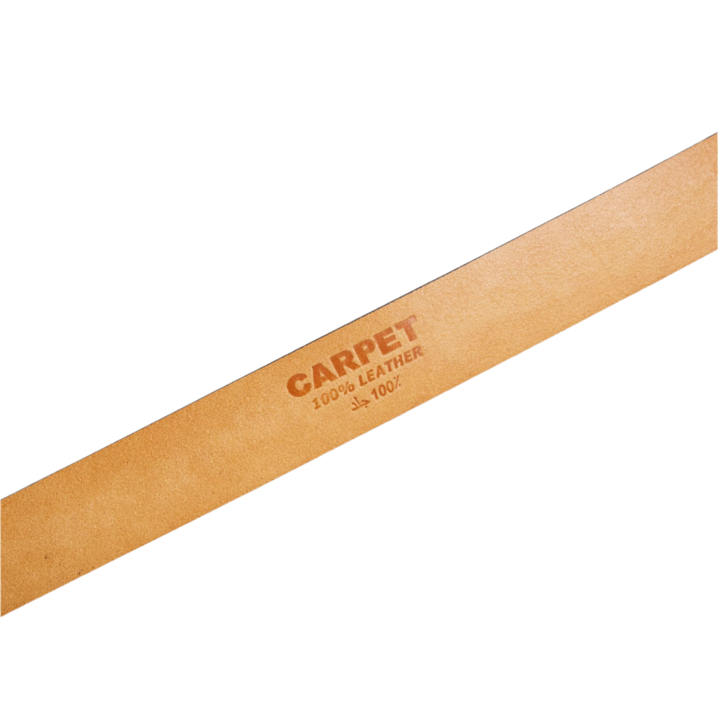 Carpet Leather Belt | Tan