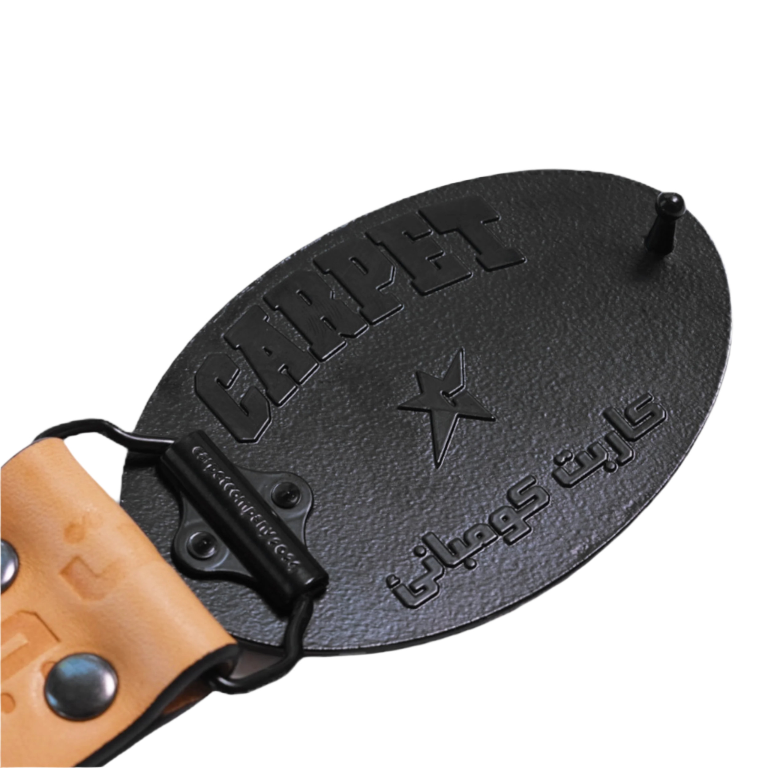 Carpet Leather Belt | Tan