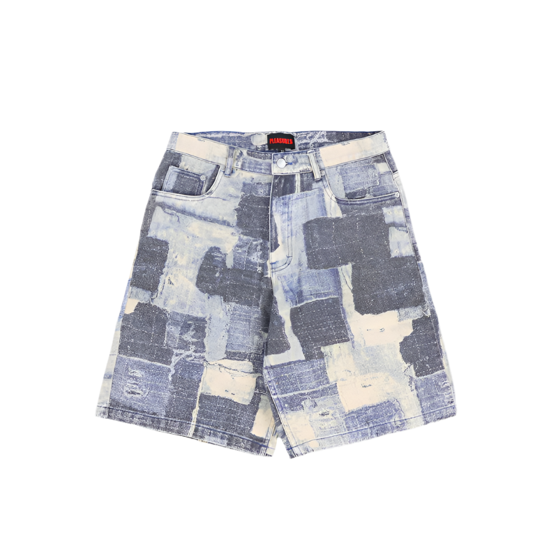 PLEASURES Boro Baggy Jorts