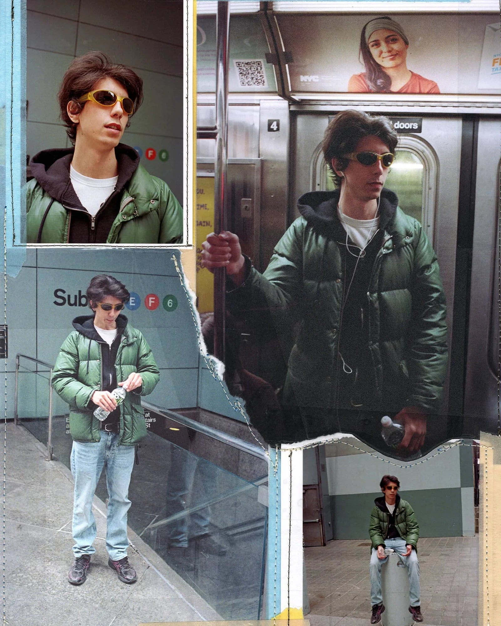 iggy x Crap Eyewear The Warp Zone | Yellow/Grey