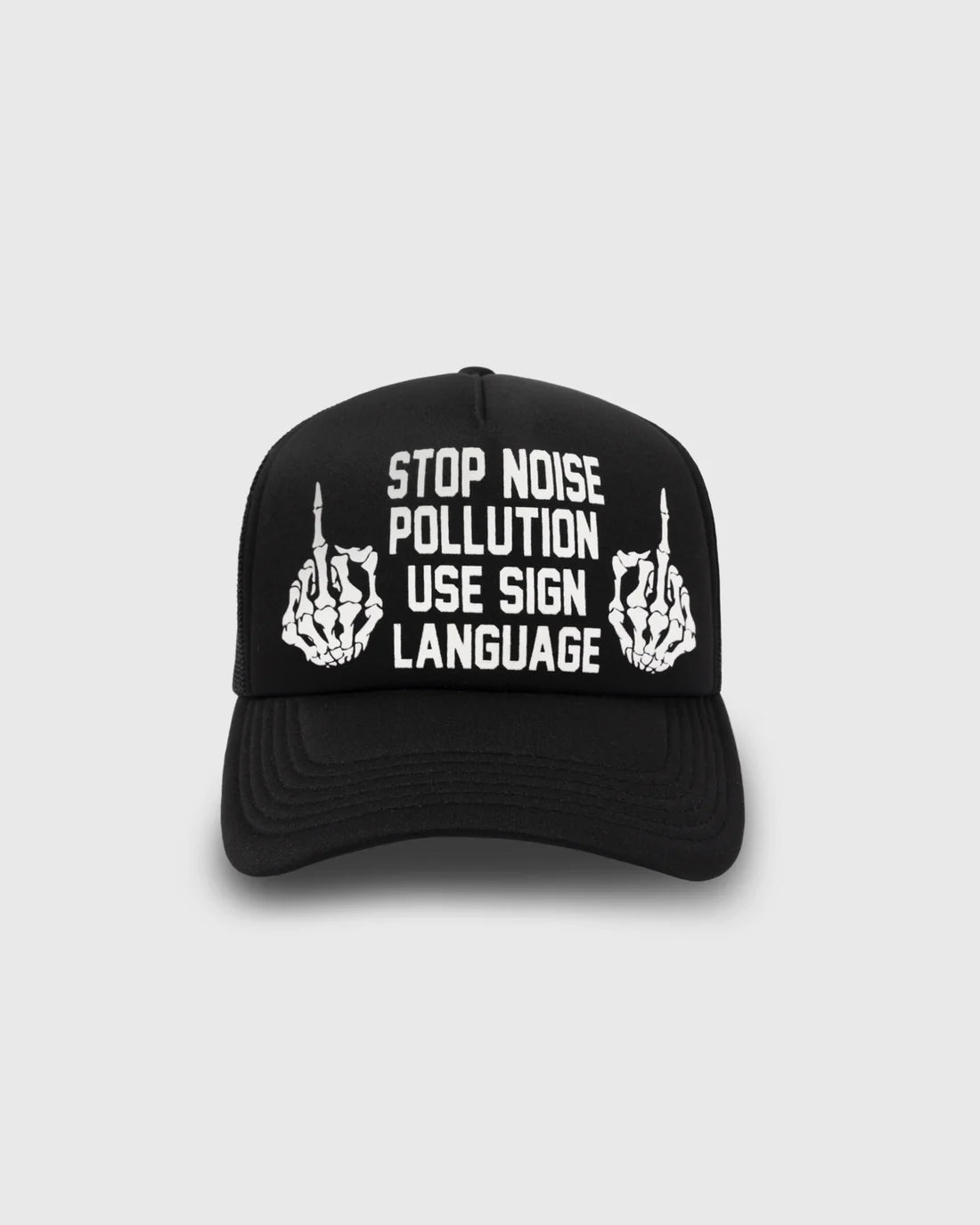 PLEASURES Pollution Trucker Hat