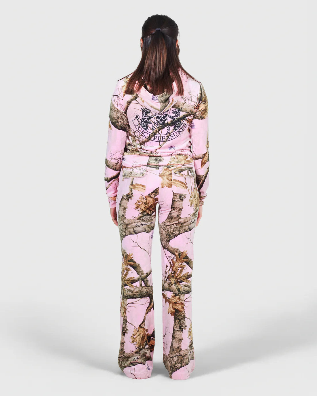 PLEASURES x Juicy Couture Realtree Velour Layla Track Pants