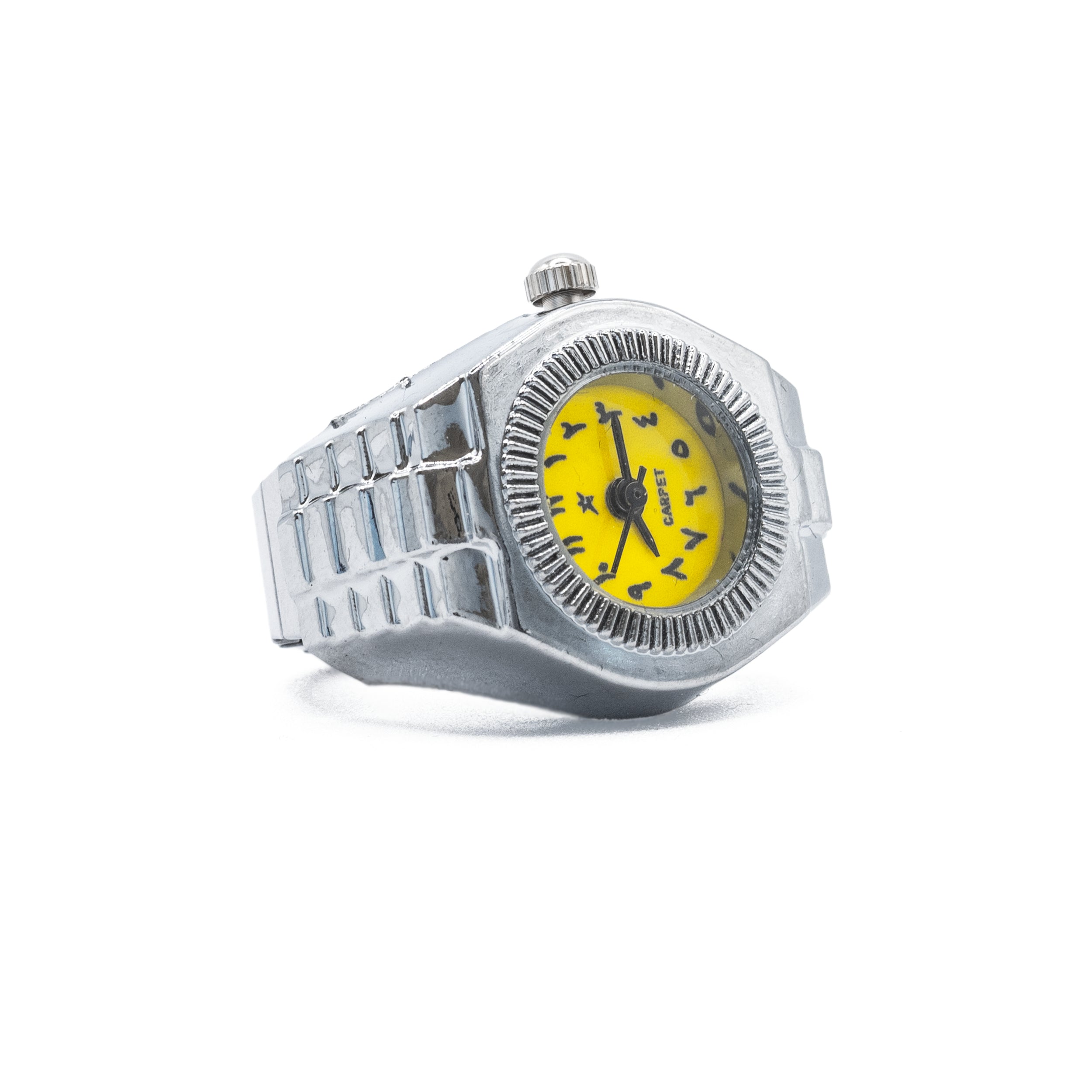 CARPET Stainless Steel Finger Watch