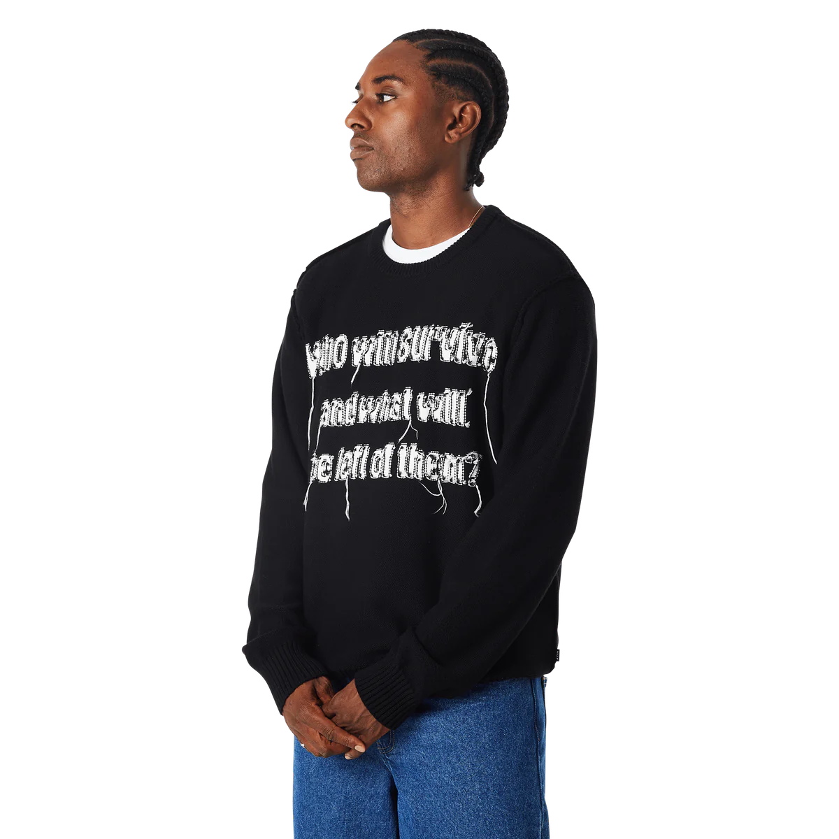 HUF x The Texas Chainsaw Massacre Survive Cable Knit Sweater