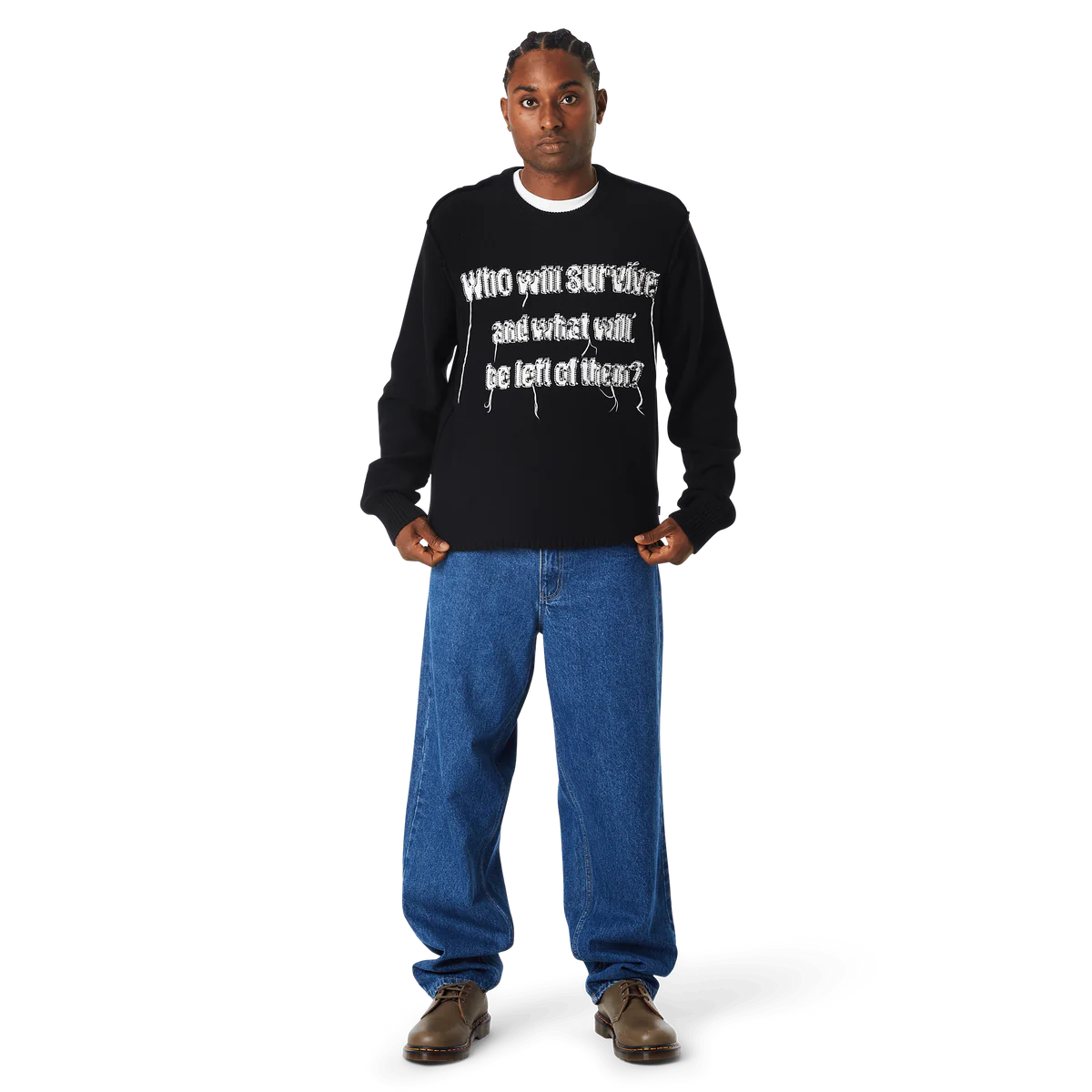 HUF x The Texas Chainsaw Massacre Survive Cable Knit Sweater