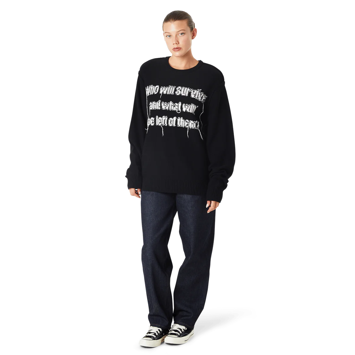 HUF x The Texas Chainsaw Massacre Survive Cable Knit Sweater