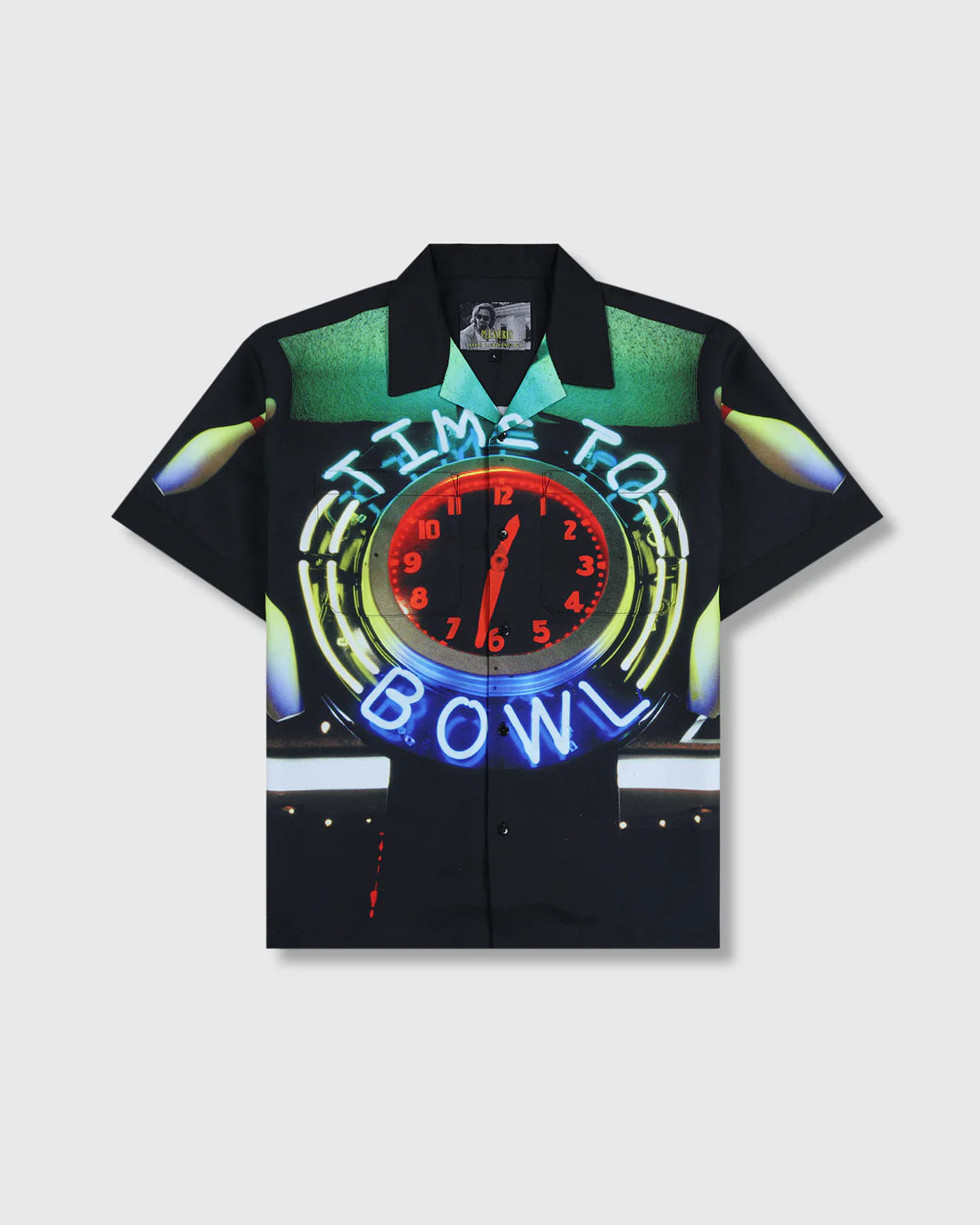 PLEASURES Time Bowling Button Up