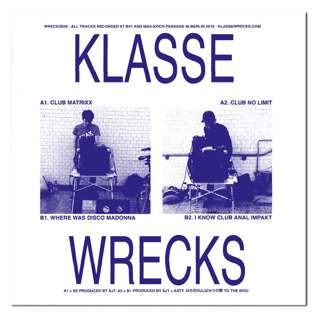 WRECKS029 - "SJTEKNOBUSKERS" E.P