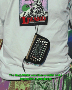 Sealson & Rayon Vert Mesh Wallet