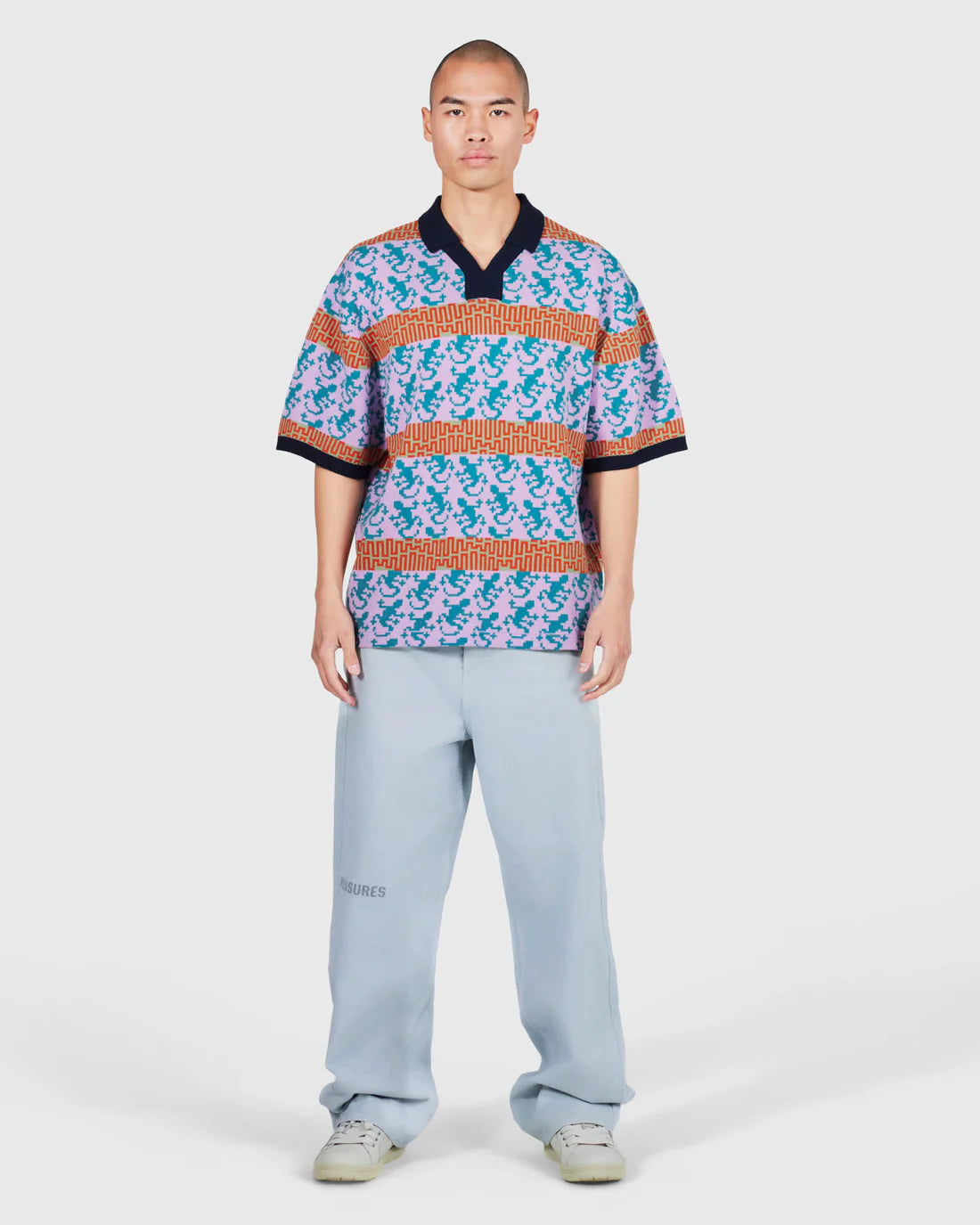 PLEASURES Gecko Jacquard Polo