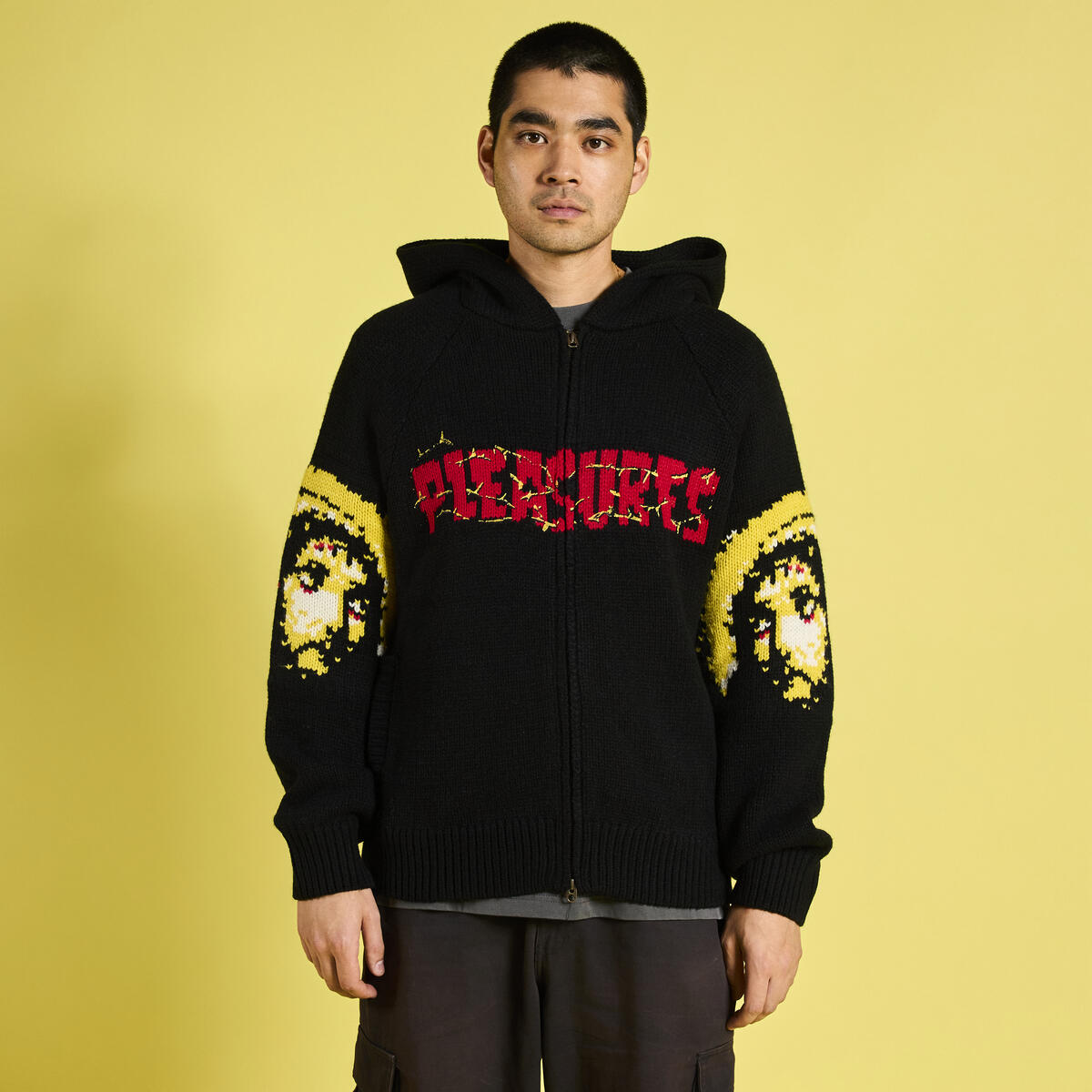 PLEASURES Chosen Knitted Hoodie
