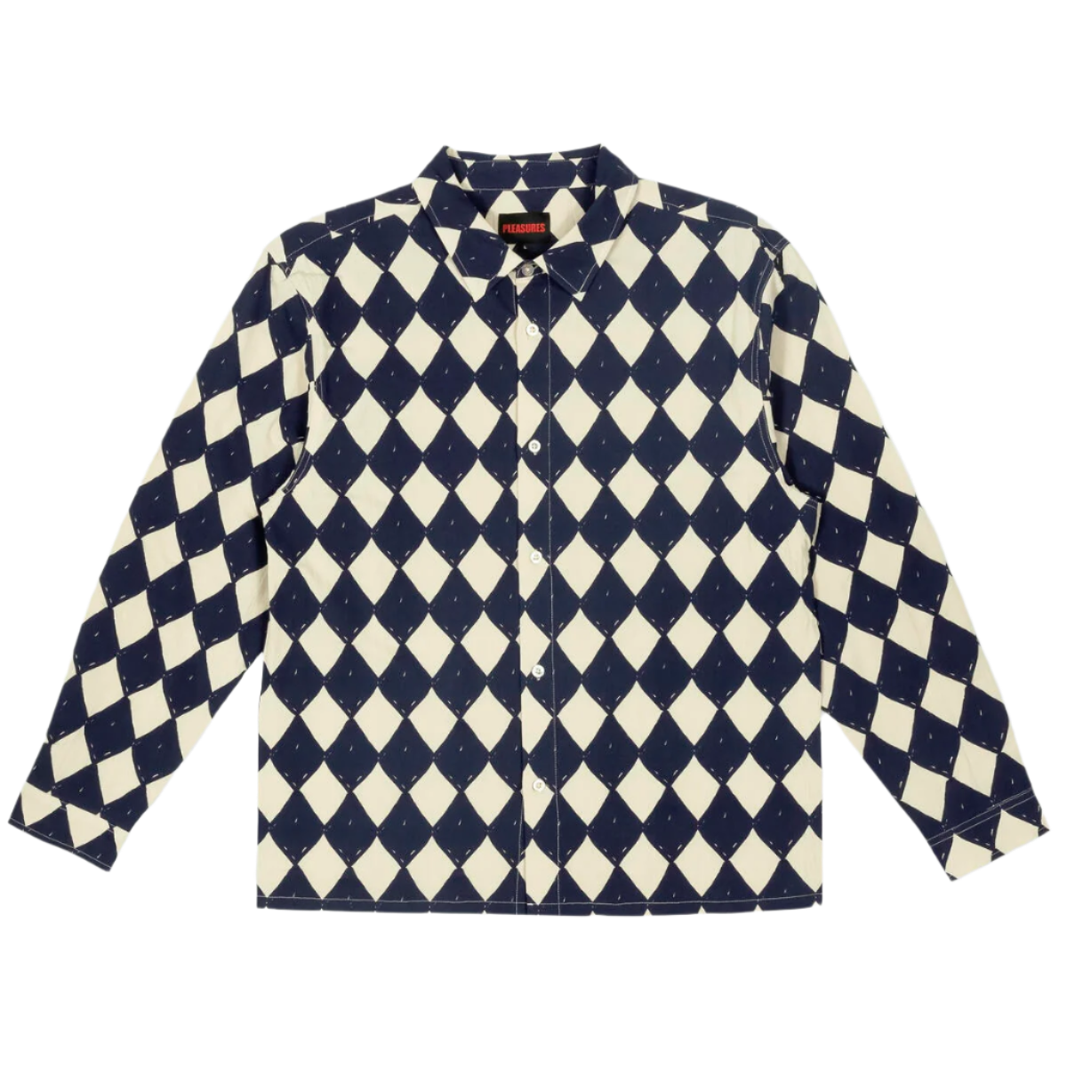 PLEASURES Diamond Button Down