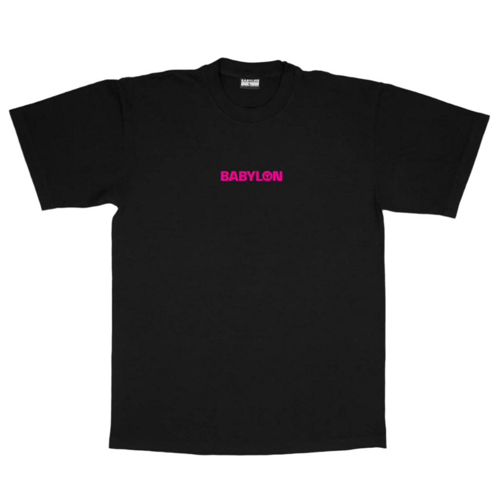 Babylon Magenta Shop Logo Tee