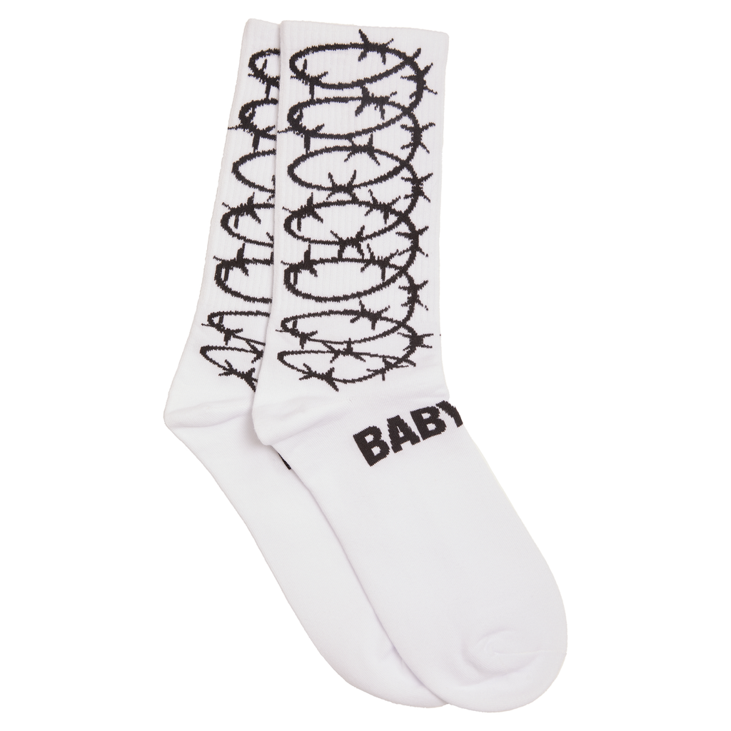 Babylon Barbed Socks [White]