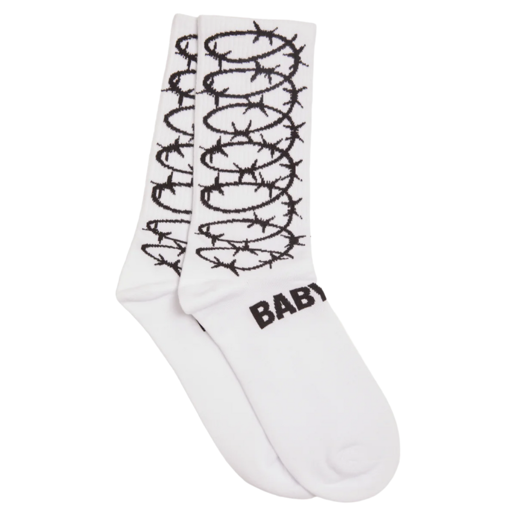 Babylon Barbed Socks [White]