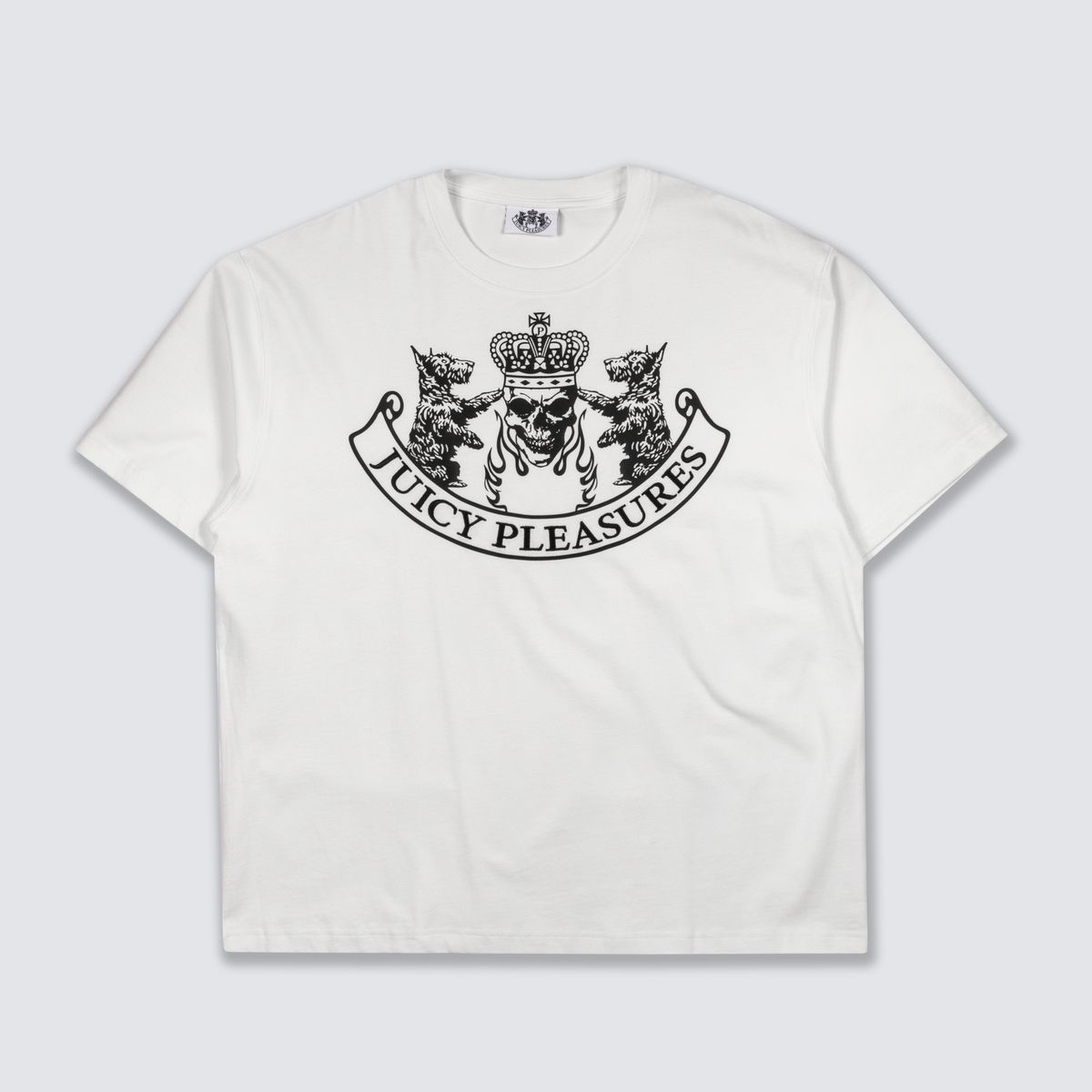 PLEASURES x Juicy Couture Skull Crest Heavyweight Shirt