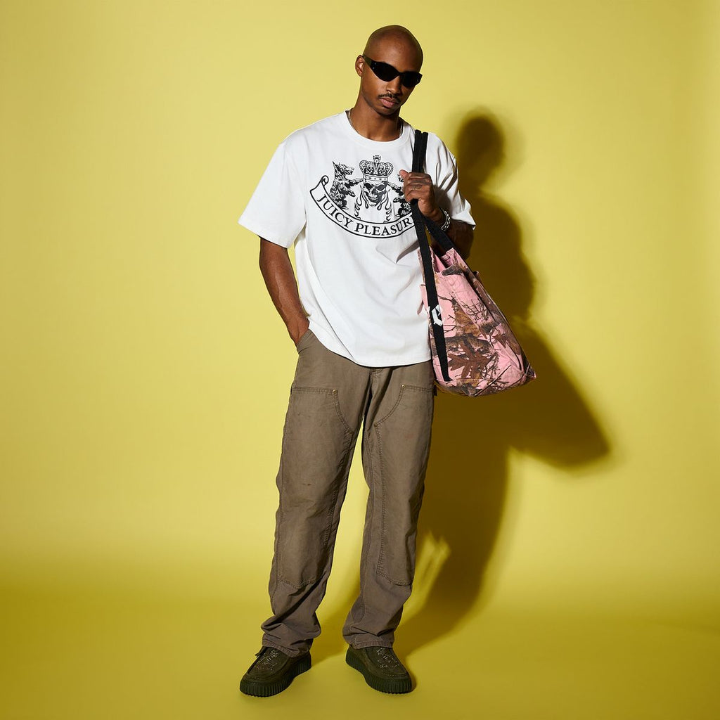 PLEASURES x Juicy Couture Skull Crest Heavyweight Shirt